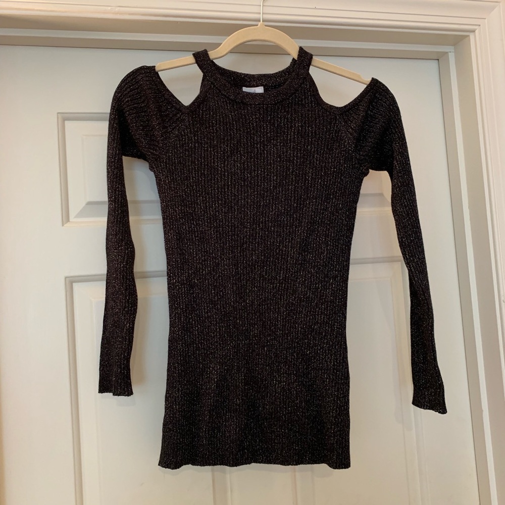 NWT sexy metallic top! XS